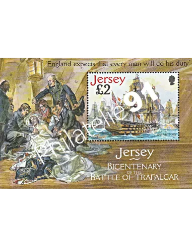 JERSEY - BF n°  65 ** - Bicentenaire de la Bataille de Trafalgar