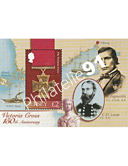 JERSEY - BF n°  66 ** - Croix Victoria