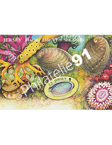 JERSEY - BF n°  68 ** - Faune marine (VI) - Coquillages - Ormeau