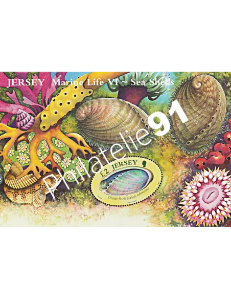 JERSEY - BF n°  68 ** - Faune marine (VI) - Coquillages - Ormeau