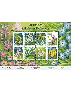 JERSEY - BF n°  72 ** - Fleurs Sauvages (II)