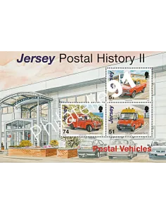 JERSEY - BF n°  73 ** - Histoire postale (II) - Véhicules postaux