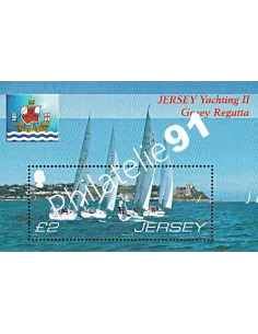 JERSEY - BF n°  79 ** - Course à la voile