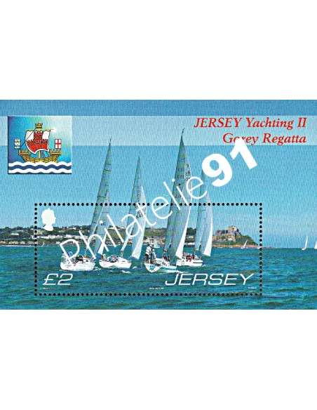 JERSEY - BF n°  79 ** - Course à la voile