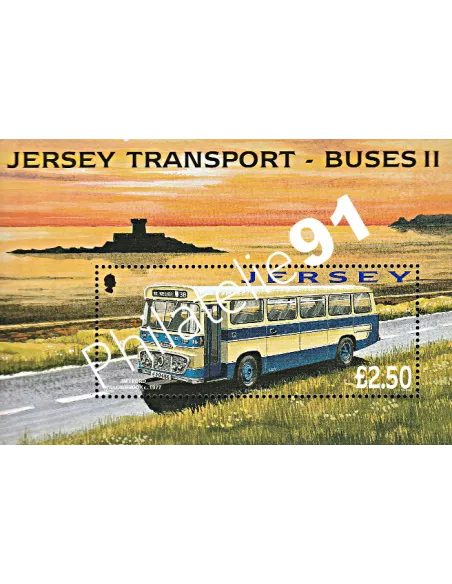 JERSEY - BF n°  82 ** - Moyens de transport de Jersey. Autobus (II)