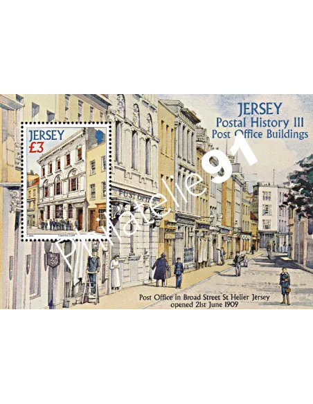 JERSEY - BF n°  96 ** - Histoire postale (III) - Edifices postaux