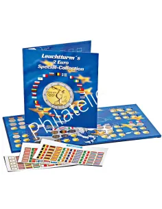 Album Leuchtturm PRESSO 2 Euro - Matériel Numismatique