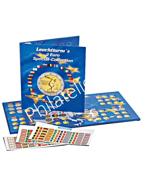 Album Leuchtturm PRESSO 2 Euro - Matériel Numismatique