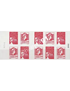 Carnet n°1512,Marianne 14 juillet et d'Alger, collection timbres France