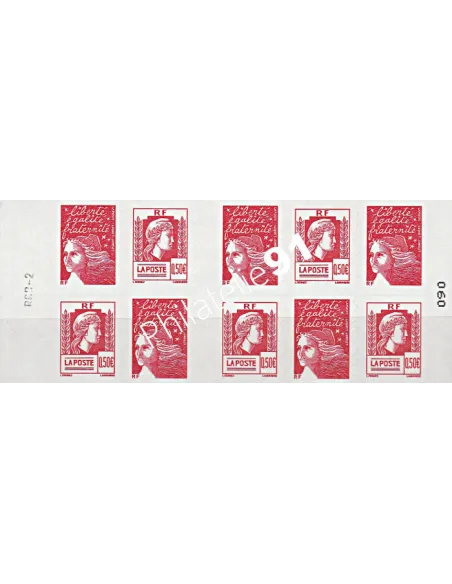 Carnet n°1512,Marianne 14 juillet et d'Alger, collection timbres France