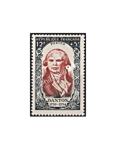 Timbre de France n°870, Personnages célèbres 1789, Danton, timbres France
