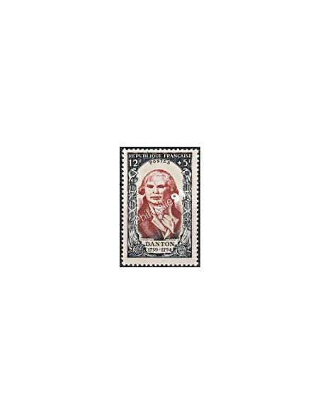 Timbre de France n°870, Personnages célèbres 1789, Danton, timbres France