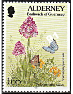 ALDERNEY - n°   75a - Timbres d'Europe