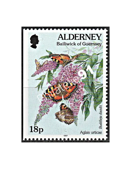 ALDERNEY - n°  100a - Timbres d'Europe