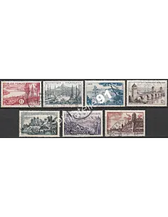 Timbre n° 1036 à 1042  oblitéré - collection timbres France