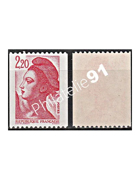 Variété sur Timbre n° 2379c - Collection Timbres France.
