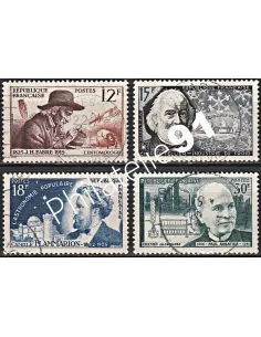 Timbre n° 1055 à 1058  oblitéré - collection timbres France