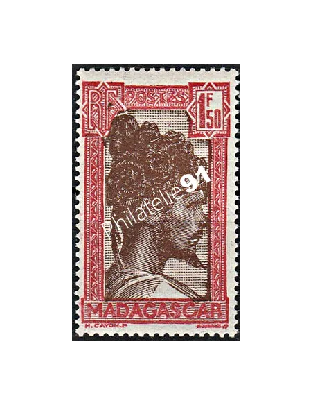 Timbres de Madagascar n° 289 -  timbres colonies Françaises