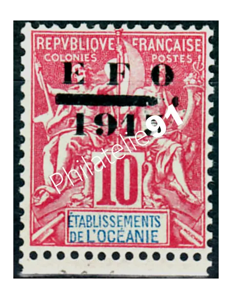 OCEANIE - n°   38 - Variété Dallay