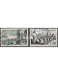 Timbre n° 1118 à 1119  oblitéré - collection timbres France
