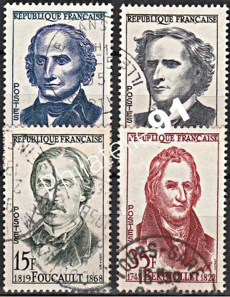 Timbre n° 1146 à 1149  oblitéré - collection timbres France