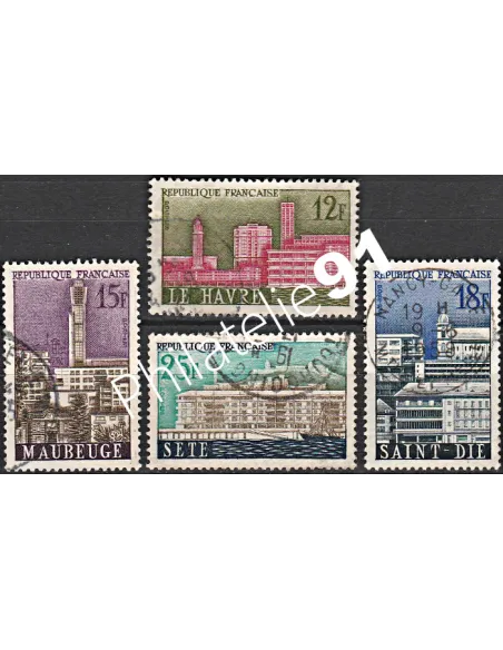 Timbre n° 1152 à 1155  oblitéré - collection timbres France