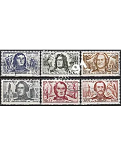 Timbre n° 1207 à 1212  oblitéré - collection timbres France