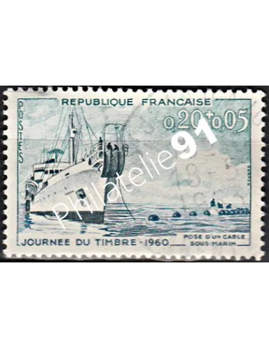 Timbre n° 1245 oblitéré - collection timbres France