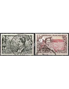 Timbre n° 1246 à 1247 oblitéré - collection timbres France