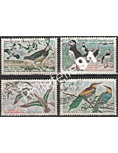 Timbre n° 1273 à 1276  oblitéré - collection timbres France