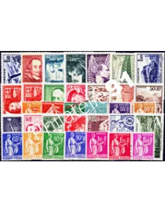 Année complète de France 1936 - Timbres neufs