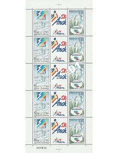 Timbre d'Andorre Français n° 426A Feuille, collection timbres d'Europe