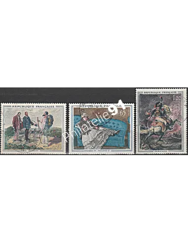 Timbre n° 1363 à 1365  oblitéré - collection timbres France
