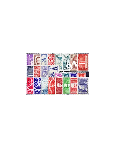 Année complète de France 1936 - Timbres neufs