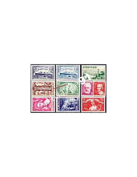 Année complète de France 1935 - Timbres neufs