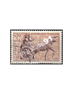 Timbre n° 1378 oblitéré - collection timbres France