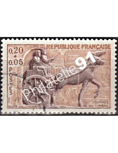 Timbre n° 1378 oblitéré - collection timbres France