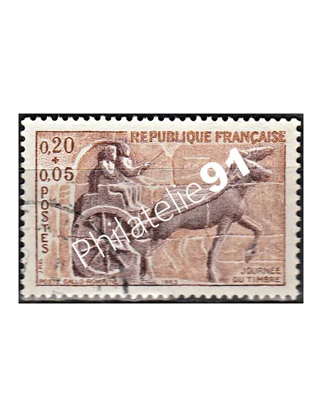Timbre n° 1378 oblitéré - collection timbres France