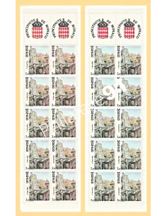 Variété sur carnet n° 5  - collection Timbres Monaco