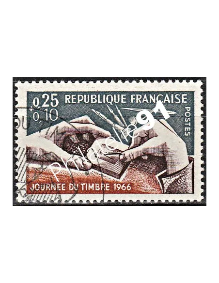 Timbre n° 1477 oblitéré - collection timbres France