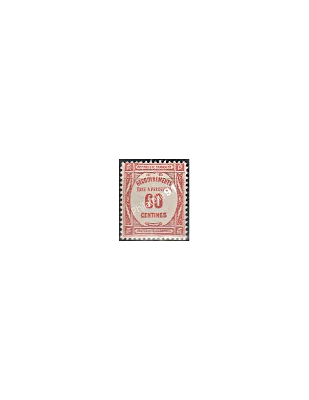 Timbres-Taxe n° 58  - Collection timbres France