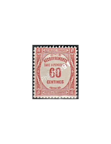 Timbres-Taxe n° 58  - Collection timbres France