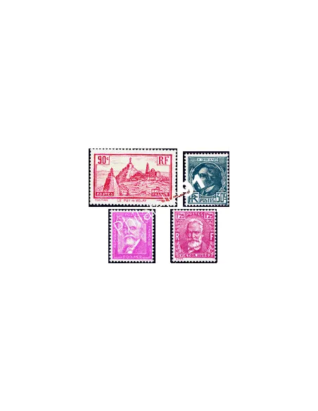 Année complète de timbres de France 1933 - Timbres neufs