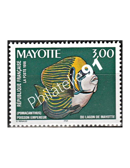 Mayotte n° 60 - collection timbres Dom-Tom