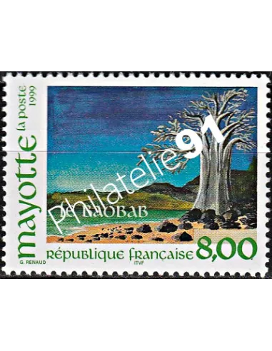 Mayotte n° 75 - collection timbres Dom-Tom