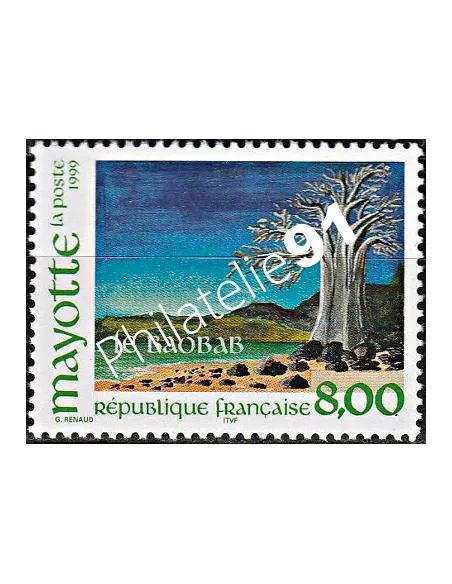 Mayotte n° 75 - collection timbres Dom-Tom