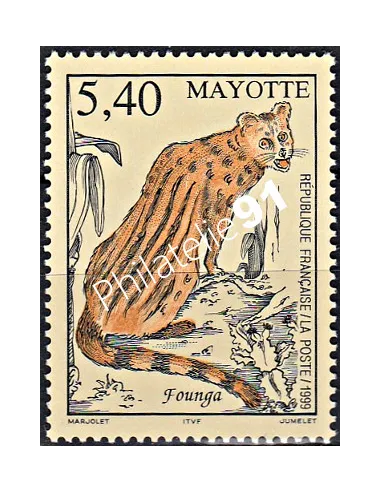 Mayotte n° 76 - collection timbres Dom-Tom