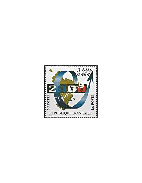 Mayotte n° 80 - collection timbres Dom-Tom