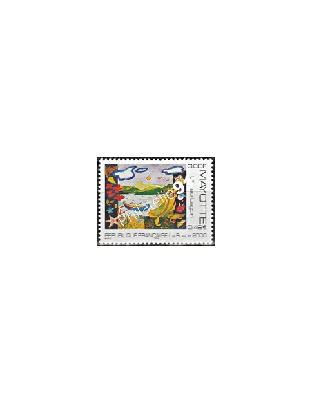 Mayotte n° 84 - collection timbres Dom-Tom