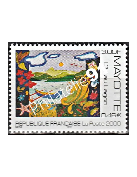 Mayotte n° 84 - collection timbres Dom-Tom